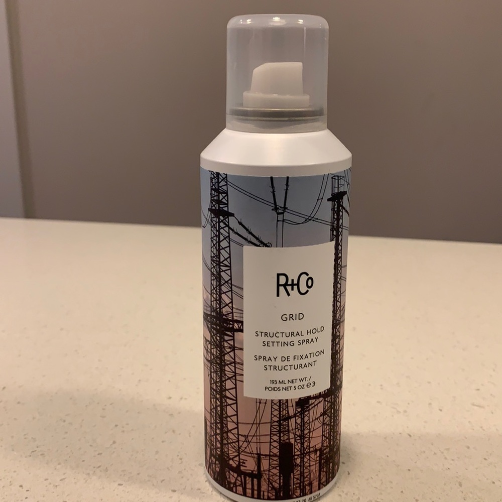 R+Co Grid, structural hold setting spray